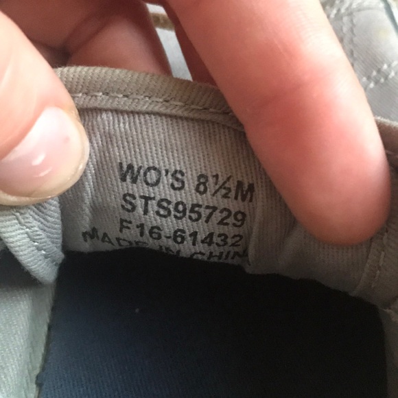 Grey Sperrys - Picture 2 of 2